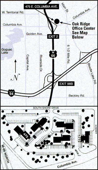 Office Map - Oakridge